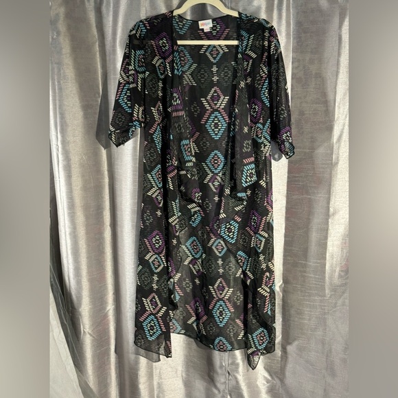 LuLaRoe sheer cardigan size small - Picture 3 of 5